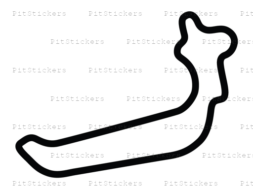 Motorsport Ranch Houston Medium Sticker