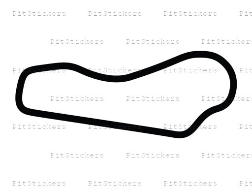 Motorsport Ranch Houston Short Sticker