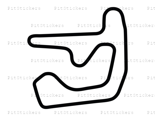 Motorsports Park Hastings Sticker