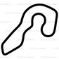 National Corvette Museum Motorsports Park East Sticker