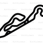 National Corvette Museum Motorsports Park Sticker
