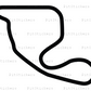 Nelson Ledges Road Course Sticker