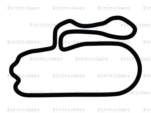 New Hampshire Motor Speedway Roval Alternate Course Sticker