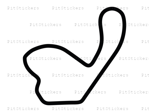 New Jersey Motorsports Park Lightning Sticker