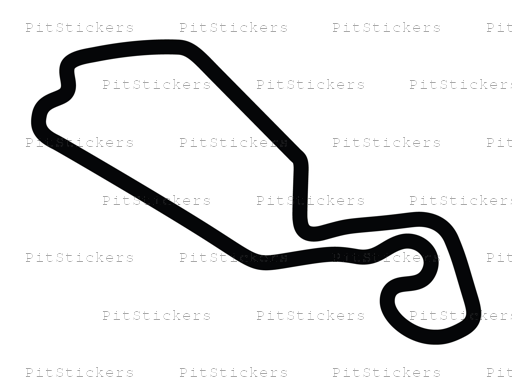 New Jersey Motorsports Park Thunderbolt with Chicane 1 Sticker