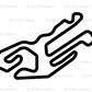 NOLA Motorsports Park - Full Course Sticker