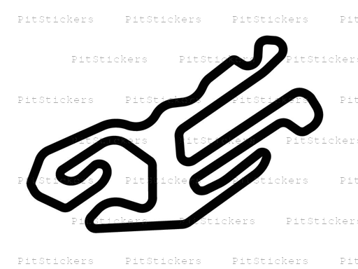 NOLA Motorsports Park - Full Course Sticker