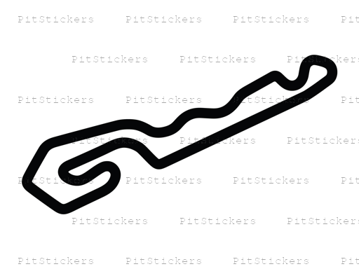 NOLA Motorsports Park - North Course A Sticker