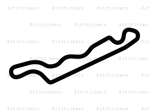 NOLA Motorsports Park - North Course B Sticker