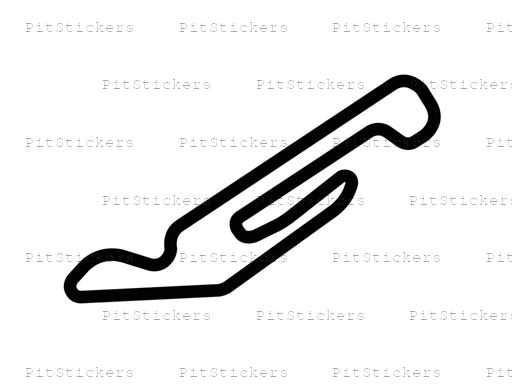 NOLA Motorsports Park - South Course Sticker