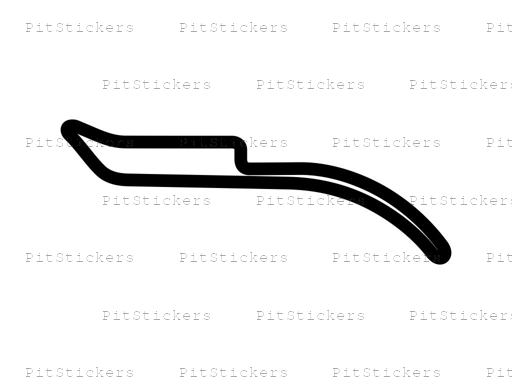 Norisring Street Circuit Long Sticker