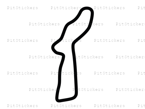 Oregon Raceway Park South Course Sticker
