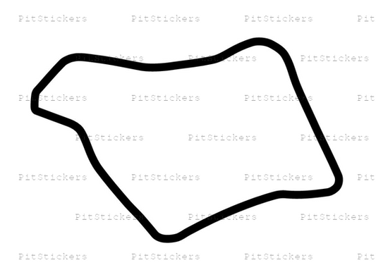 Oulton Park Fosters Circuit Sticker