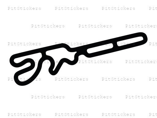 Palm Beach Int'l Raceway Kart Track Sticker
