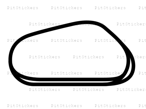 Phoenix International Raceway Road Tri-Oval Sticker