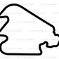 Pocono Int'l Raceway North South Option 3 Course Sticker