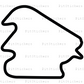 Pocono Int'l Raceway North South Option 4 Course Sticker