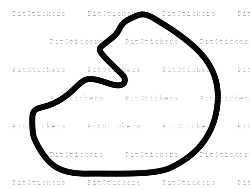 Pocono Int'l Raceway South Option 2 Course Sticker