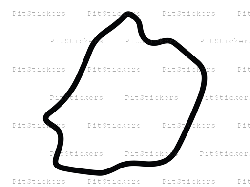 Pocono Int'l Raceway South Option 4 Course Sticker