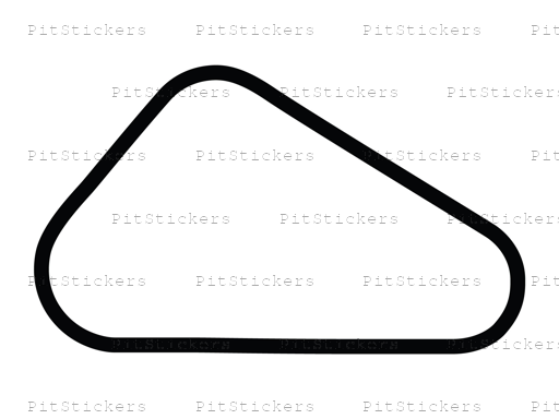 Pocono Int'l Raceway Tri-Oval Sticker