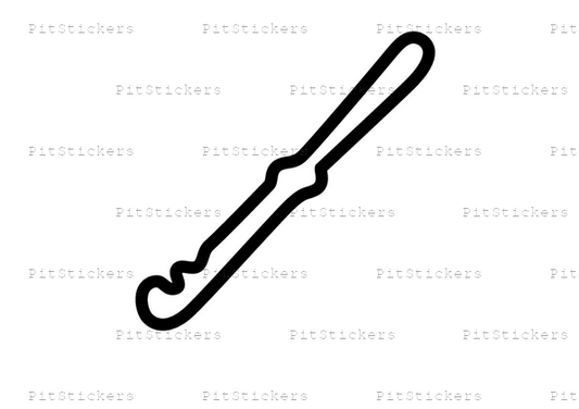 Prestwold Hall Race Track South Circuit Sticker