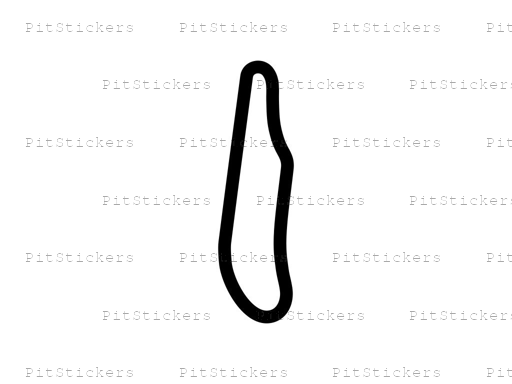 Pukekohe Park Raceway Club Circuit Sticker
