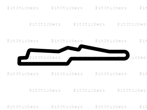 Put-in-Bay Road Race Airport Track Sticker