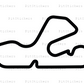 Putnam Park Long Road Course with Chicane C and Loop Sticker