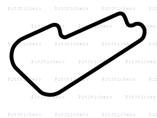 Queensland Raceway Sprint Circuit Sticker
