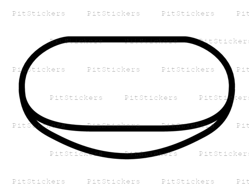 Richmond International Raceway Oval Sticker