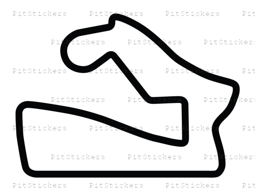 Road America Motorcycle Sticker