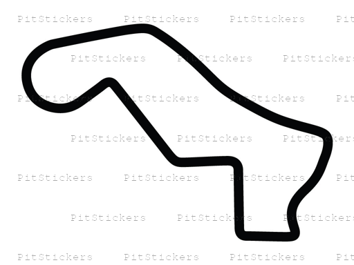 Road America Short Sticker
