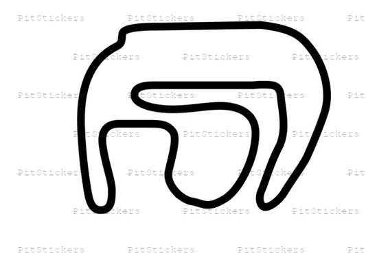 Rockingham International Short Circuit Sticker