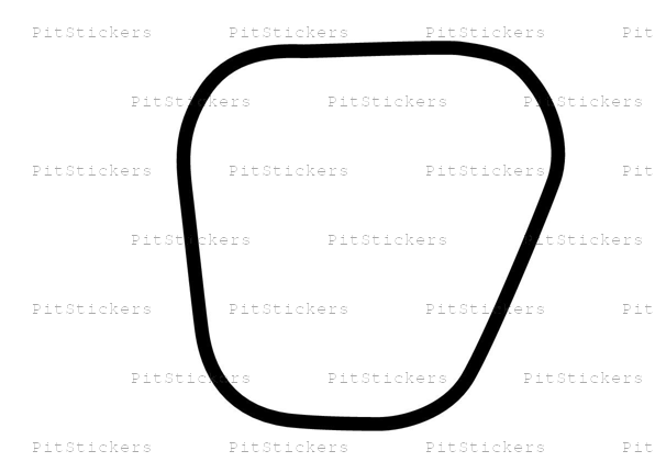 Rockingham Motor Speedway Oval Circuit Sticker