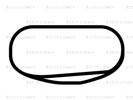 Rockingham Speedway Oval Sticker