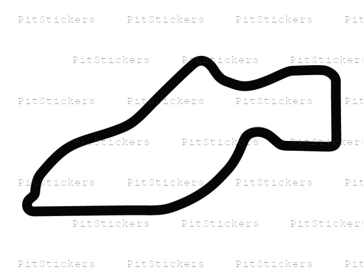 Sebring International Raceway Club Course Sticker