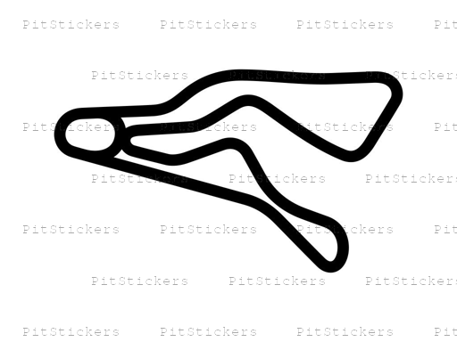 Second Creek Raceway Sticker