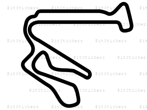 Sendai Hi-Land Raceway Sticker