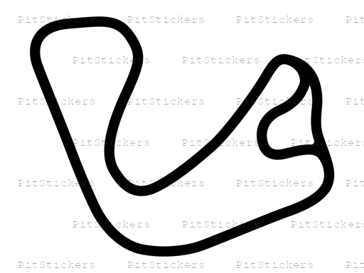 Shannonville Motorsport Park Nelson Circuit Sticker