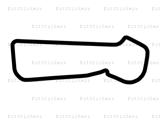 Snetterton Motor Racing Circuit 200 Sticker