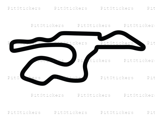 Sonoma Raceway (Infineon) AMA Course Sticker