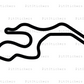 Sonoma Raceway (Infineon) Short Course Sticker