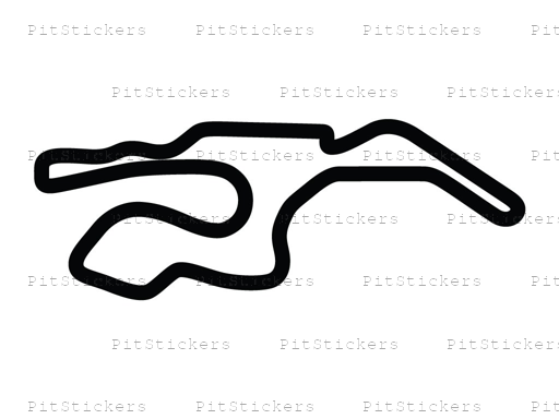 Sonoma Raceway (Infineon) WTCC Course Sticker