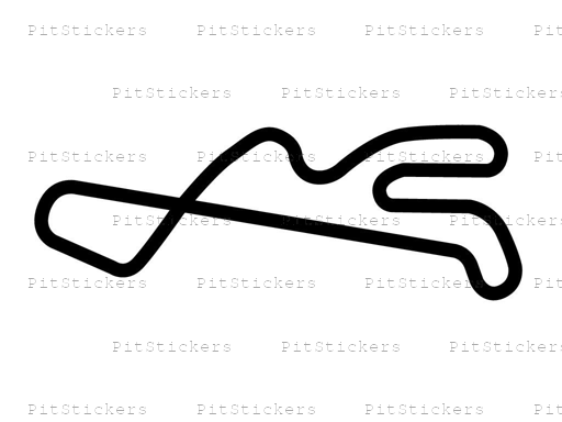 Spa Nishiura Motor Park Sticker