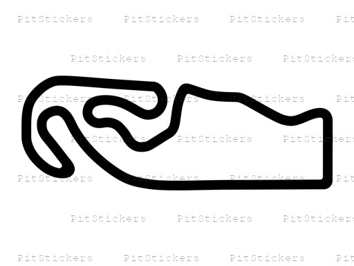Spring Mountain Motorsports Ranch Fangio Sticker
