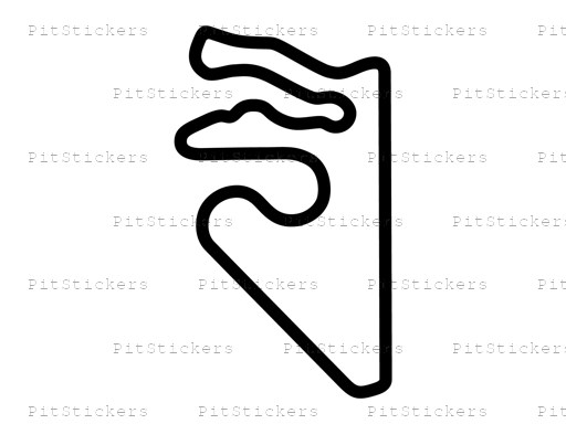 Spring Mountain Motorsports Ranch Lauda Sticker