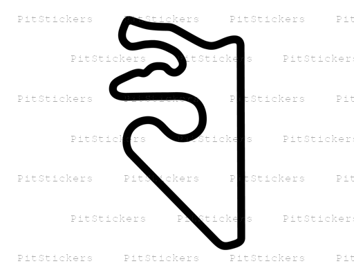 Spring Mountain Motorsports Ranch Moss Sticker