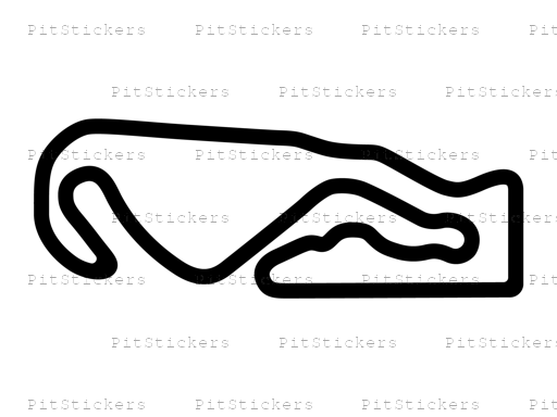 Spring Mountain Motorsports Ranch Senna Sticker