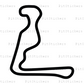 Summit Point Motorsports Park Extended Jefferson Circuit Sticker