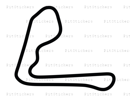 Summit Point Motorsports Park Jefferson Circuit Long Sticker